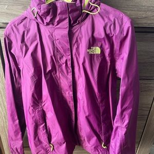The North Face size medium rain coat